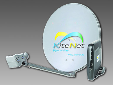 Комплект интернет VSAT KiteNet 0,75 м фото